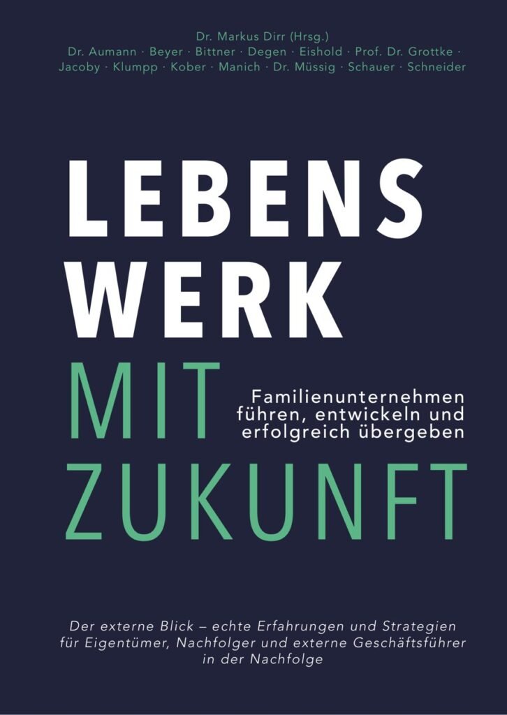 Buchcover Lebenswerk mit Zukunft