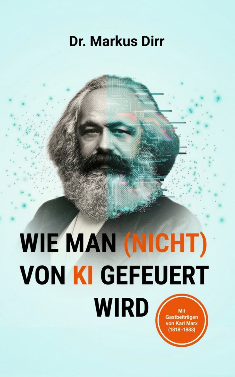 Buchcover Wie man (nicht) von KI gefeuert wird